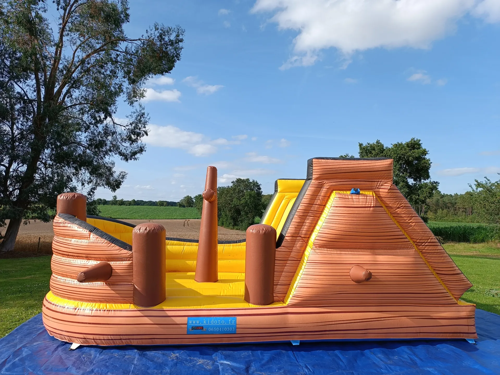 Structure Bateau pirates (8-10 enfants)